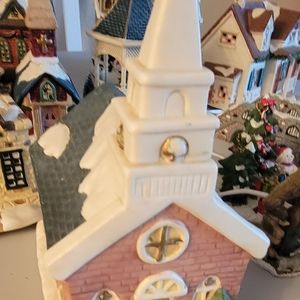 Christmas village church
